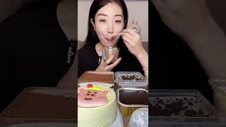 Chinese cake 🍰🎂 mukbang eating challenge 🤤😍 day 1 [upl. by Severson]