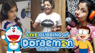 LIVE DUBBING of all DORAEMON characters [upl. by Falo]