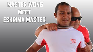 Wing Chun Master meet Escrima Master [upl. by Joette]