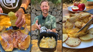 CONSIGUE UN POLLO ASADO DE 1O EN TU FREIDORA DE AIRE 👍🏻  GUILLE RODRIGUEZ [upl. by Nauqas]