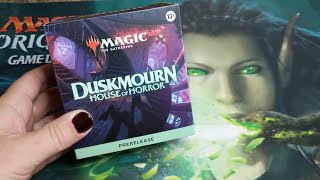 MTG DuskMourn PreRelease kit Sneak peek for this weekend [upl. by Elletsirhc]