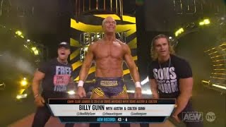 Billy Gunn Entrance Rampage November 19 2021 [upl. by Sillad415]