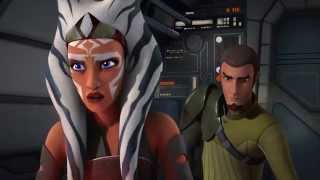 Star Wars Rebels  Ahsoka Tano amp Darth Vader sense each other 1080p [upl. by Raye]