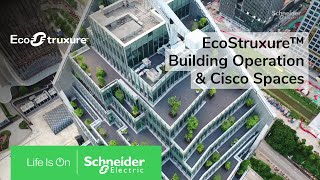 Cisco Spaces amp EcoStruxure Building Operation  Schneider Electric [upl. by Ociram357]