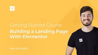 Getting Started With Elementor Create a Landing Page StepbyStep [upl. by Asseral141]