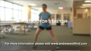 Adductor Stretch [upl. by Sinnej]