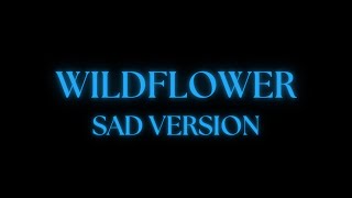 Billie Eilish  WILDFLOWER  sad version  lyrics 4K requested [upl. by Adnuhsat458]