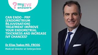 Can EndoPRP endometrium rejuvenation treatment improve your endometrial thickness [upl. by Fidelas129]