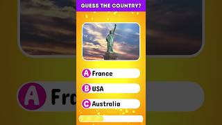 Guess the Country by Landmark Test Your Knowledge quiz quizchallenge logoquiz [upl. by Enirod666]