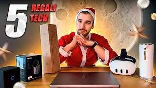 5 GADGET TECNOLOGICI DA REGALARE A NATALE [upl. by Laenahtan]