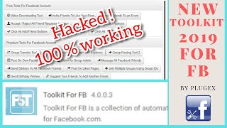 Hack Facebook  download toolkit by plugex  drive link  TechDEVIL [upl. by Sorcim877]