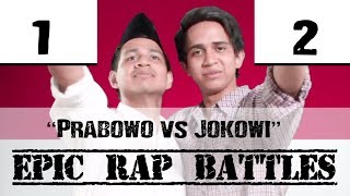 SkinnyIndonesian24  Prabowo vs Jokowi  Epic Rap Battles of Presidency [upl. by Dleifniw]