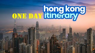 One day Itinerary to Hong Kong  8 Hours in Hong Kong [upl. by Namharludba]