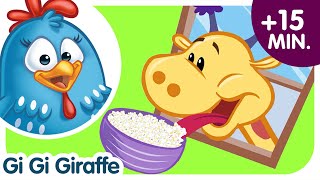 Lottie Dottie Murgi  Hindi Nursery Rhymes  Gi Gi The Giraffe [upl. by Enaz]