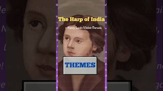 The Harp of India by Henry Louis Vivian Derozio  Themes  BA English  shorts youtubeshorts [upl. by Lotz]