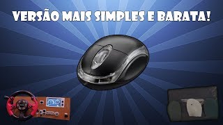 Veja como fazer seu Volante Caseiro com apenas 1 mouse [upl. by Gertrudis]