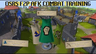 199 OSRS F2P AFK Guide  meleerange and magic  giveaway winner [upl. by Atsev]