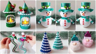 🔥🎄5 Ideas 🎄 Christmas Decorations DIY 🎄 Christmas Crafts 🎅 Christmas Ornaments [upl. by Nrobyalc]