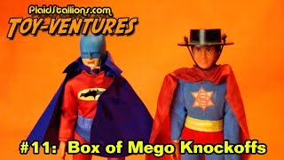 ToyVentures 11 Box of Mego Knockoffs [upl. by Aziul518]