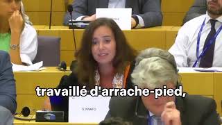 Sarah Knafo  La commission européenne et la gestion de lénergie [upl. by Ahsiekyt606]