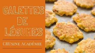 Comment réaliser de délicieuses Galettes de légumes crus [upl. by Eniron573]