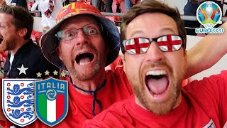 ENGLAND vs ITALY  EURO 2020 FINAL  PENALTY DRAMA amp BIGGEST GAME OF MY LIFE [upl. by Nosimaj702]