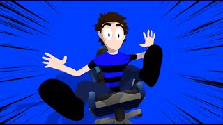 My chair broke and I animated it [upl. by Rebmetpes]