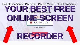 Discover the Ultimate FREE Online Screen Recorder [upl. by Lilli]