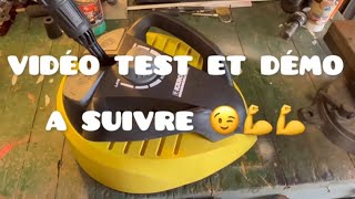 Test demo brosse karcher k7 k5 k4 t5 T 7 Plus TRacer terrasse lance poignée SmartKarcherFrance [upl. by Eiltan]