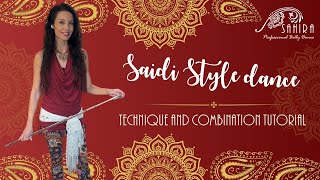 Learn Saidi Style Dance  Technique and Combination Tutorial [upl. by Kippar993]