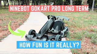 Ninebot GoKart Pro on Neighborhood Track — Is it still fun [upl. by Erbe]