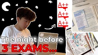 how to STUDY for an exam THE NIGHT BEFORE and still get all As [upl. by Aserat]