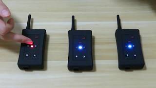 How to pair three FBIM referee intercom kit [upl. by Husein287]