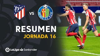 Resumen de Atlético de Madrid vs Getafe CF 10 [upl. by Ledba]