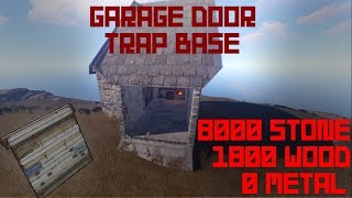 GARAGE DOOR TRAP BASE  RUST [upl. by Agbogla624]