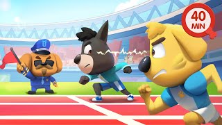 Sheriffs Sports Day  Cartoons for Kids  Police Cartoon  Sheriff Labrador [upl. by Phi]