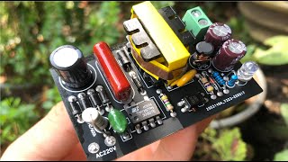 Simple Flyback Converter Transformer Design TNY267 [upl. by Everara112]