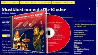 Musikinstrumente für Kinder Hören sehen und verstehen [upl. by Aener]