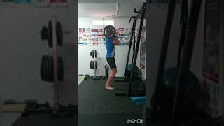 Hang power Clean Cargada de fuerza [upl. by Adlecirg]