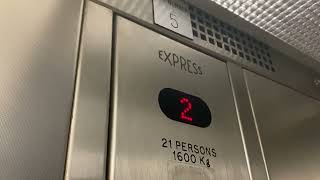 Express Lift Tallaght University Hospital Tallaght Dublin [upl. by Aleihs]