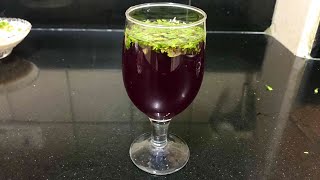 Kala Khatta Sharbat  Kala Khatta Mojito  काला खट्टा शरबत । काला खट्टा ड्रिंक । Refreshing Drink [upl. by Skiba954]