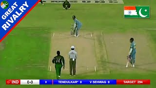 Greatest rivalry India V Pakistan highlights  What a fantastic match [upl. by Lareena]