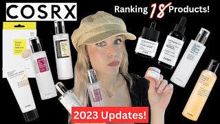 COSRX Ranking 18 Products Best to Worst 2023 Version [upl. by Bast]