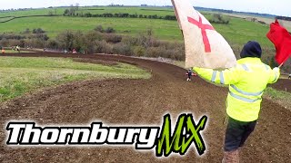 RED FLAG🚩 at Marshfield Thornbury MX  MotoVlog 2 [upl. by Okimik]