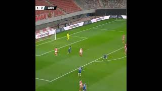 Moh Elneny Goal Against Olympiacos [upl. by Aratehs]