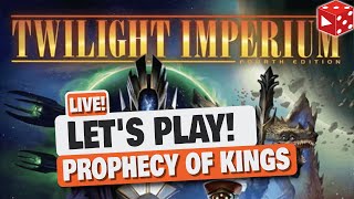 Twilight Imperium IV mit Prophezeiung der Könige  Live Lets Play zu viert [upl. by Supple]