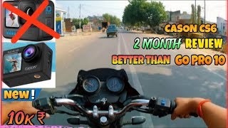 CASON CS6 2 MONTH QWNER REVIEW BETTER THAN GO PRO 10  PRIZE 10K watch full video [upl. by Knuth888]