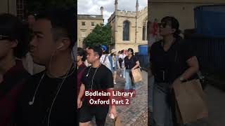 Exploring the Bodleian Library Oxford Part 2  Historic Gem amp Harry Potter Filming Location [upl. by Ajar]