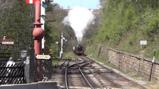 Goathland Railway Station North Yorkshire [upl. by Tarabar93]