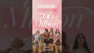 BLACKPINK  Lovesick Girls MV HITS 700 MILLION VIEWS [upl. by Cathi]